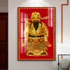 2026 Ano Novo Cinco Deuses da Riqueza Sala de Estar Hall de Entrada Pintura Pendurada Atraente de Fortuna Zhao Gong Bi Gan Pintura Decorativa de Loja