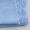 15 Piezas de Tela Crepé Lavada Lisa de Algodón Imitación Lino Plisada Tejida Lavada Tela de Algodón Tela para Ropa Camisa