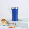 Directamente del Fabricante, Nuevo Modelo Taza Térmica de Acero Inoxidable 304, Taza de Coche Portátil para Exteriores Moderna y Sencilla con Forma de Cintura, Copa de Vino