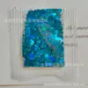 Suministro Directo de Fábrica Bolsa de 1g Lentejuela Láser Brillo Arte de Uñas Hecho a Mano DIY Barro de Cristal Slime Relleno de Polvo Brillante