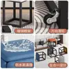Taburete Sofá Cubo Multifuncional Nórdico Cinco en Uno Taburete Bajo para Uso Doméstico, Taburete Cuadrado para Cambiar Zapatos, Taburete de Mesa de Café Moderno para Sala de Estar
