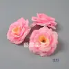 Simulación flor de rosa de 8 cm cabeza de rosa flor artificial rosa simulación flor DIY bola de flores boda hortensia guía de camino