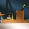 Estuche para Bolígrafos de Cristal K9 DIY Luz de Noche con Foto Grabado Logo de Aniversario Escuela de Negocios Wen Chuang Recuerdo