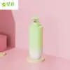 Nova Garrafa de Gel de Banho 300ml 500ml Pet Cor Degradê com Cabeça Pump Embalagem de Material Plástico para Shampoo e Condicionador