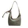 Bolso tejido a mano para mujer 2026 otoño nuevo moderno de moda retro tote bag versátil gran capacidad bolso de hombro único para mujer