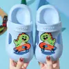 Zuecos Infantiles con Suela Suave, Nuevo Modelo de Verano para Niños, Sandalias Antideslizantes de Doble Uso con Suela Gruesa de EVA para Niños Mayores, Versión para Niñas