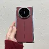 Adecuado para Huawei Matexts 70% de descuento Funda Plegable para Teléfono, Funda Protectora Magnética Transparente Mate Anti-Caídas de Cobertura Total de Doble Eje