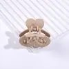 Clip de Pinza para Agarrar Amor Mediano Hueco de 4.3CM Pinza Lateral Pinza Pequeña para Medio Recogido Pinza Tiburón Pinza Transfronteriza Accesorios para el Cabello