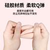 Funda Protectora de Silicona Transfronteriza para Esponja de Maquillaje, Doble Uso para Uso Seco y Húmedo, Fácil de Transportar, Transpirable, Caja de Almacenamiento Antipolvo para Borla de Maquillaje