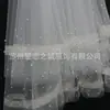 Novo Véu da Noiva Véu Brilhante de Camada Dupla com Pérolas Contas Diamante Casamento Popular Adereços de Foto Acessórios de Casamento Feminino