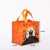 Bolsa de Mano de Tela No Tejida Personalizada Halloween Colorida Bolsa para Empaque de Dulces Calabaza Logotipo Impreso Halloween Regalo Divertido