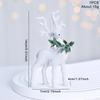 Nuevo colgante transfronterizo para árbol de Navidad con forma de alce, bonito adorno para fiesta navideña, adornos de cervatillo.