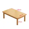 Mesa de Caligrafía, Mesa de Estudio para Escritura de Estudiantes, Mesa de Oficina Moderna Simple para Computadora, Estudio de Nuevo Estilo Chino, Mesa para Caligrafía y Pintura, Mesa de Té