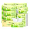 Papel de Seda con Aroma a Té Lenguaje del Té Corazón a Corazón Tres Capas 100 Hojas Papel Facial Papel Higiénico Servilleta Fábrica