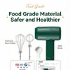 Batedor de ovos elétrico, mixer pequeno doméstico para bater creme, batedor de ovos, ferramenta manual para bater clara de ovo para bolo