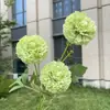 3 Cabeças de Peônias de Mil Camadas Desejadas, Flores Artificiais, Decoração de Casamento para Casa Rosas Falsas, Atacado