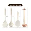 Conjunto de espátulas de silicone para atacado de fábrica, conjunto completo de utensílios de cozinha de silicone para uso doméstico, incluindo espátulas e colheres para cozinhar