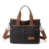 2025 Nuevo Bolso de Hombro Bolso de Mujer Moderno Más Fácil de Combinar Moda Casual Estilo Coreano Gran Capacidad Portátil Bandolera Lona