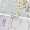 Broche de mariposa antifritilar de alta gama, alfiler de perla antiexposición, alfiler de ramillete en stock, fábrica, venta al por mayor, accesorios de ropa