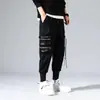Marca Tendência Primavera e Outono Macacão Funcional Masculino Solto Multi-Bolsos Calça Casual no Tornozelo Masculina ins Hip-Hop Versátil Calça Longa