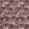 Tela jacquard teñida en hilo de chenilla ultrafina en stock, patrón floral vintage, material engrosado para bolsos, Hanfu, cojines y manteles