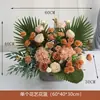 Nuevo Estilo Chino Señal de Agua Artificial Juego Completo de Trípode Floral Bolsa de Papel Combinación de Flores Celebración de Inauguración de Exposición Metabo