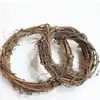 Suministro de fábrica floristería DIY corona de flores eternas Teng Huan flor eterna colgante de coche decoración navideña estilo campo americano