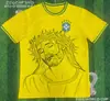 Venta al por mayor del fabricante Serie Edición Especial de Camisetas de Manga Corta Estampadas de la Selección Nacional de Brasil para la Copa Mundial 2026