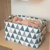 Caja de almacenamiento de tela tamaño pequeño caja de almacenamiento de ropa para armario caja organizadora de escritorio impermeable artefacto de almacenamiento de juguetes y snacks