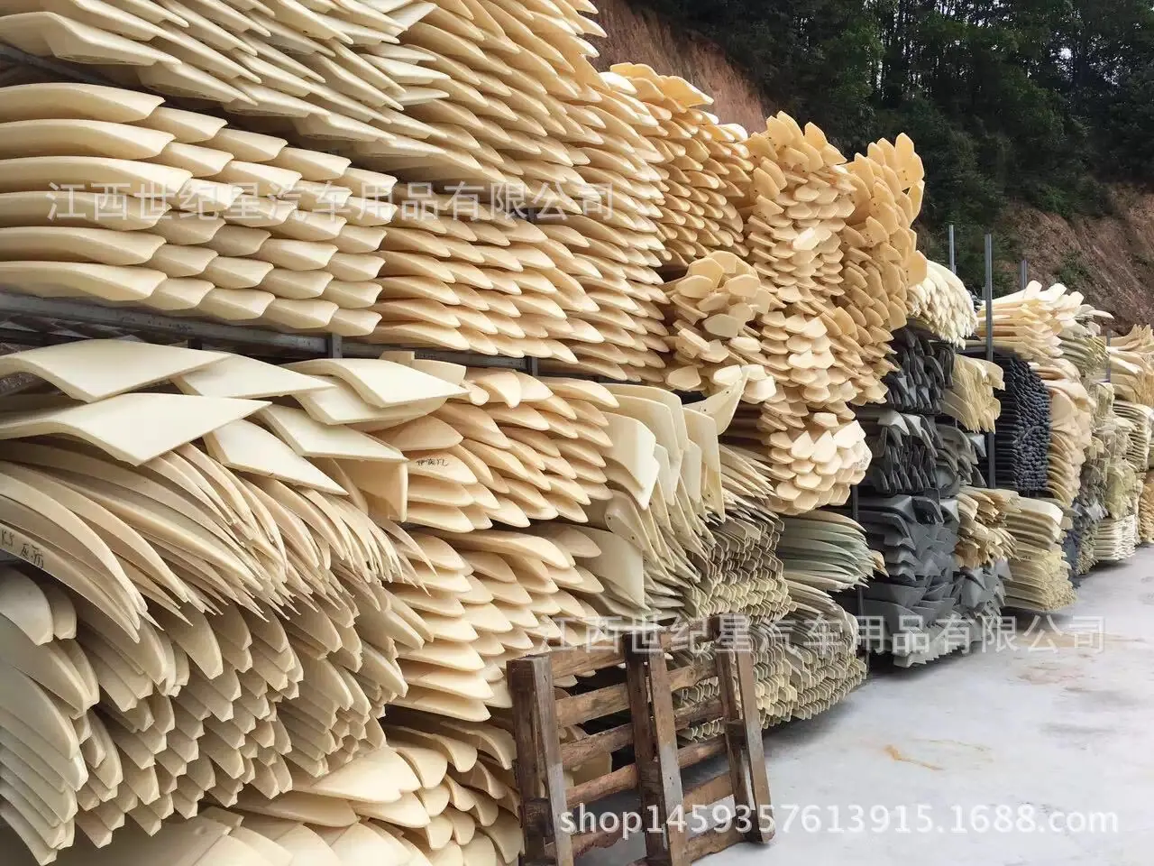成品摆放