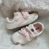 Zapatillas de Entrenamiento Alemanas de Nicho para Mujer 2025 Zapatos Blancos de Suela Gruesa Primavera y Otoño Finos Transpirables Versátiles Zapatos Deportivos Zapatos Pan Zapatillas
