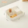 Caja Organizadora de Entrada con Bandeja, Organizador Largo en Forma de Tira, Soporte de Escritorio para Joyería, Caja para Llaves y Gafas de Entrada, Caja de Aromaterapia