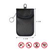 Bolsa de protección para llaves de coche, antirrobo, con blindaje electromagnético RFID y antidesmagnetización de tarjetas de crédito.