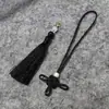 Conjunto de Franjas com Contas Xiang Beaded Tassel Guanshanyue com Decoração Circular, Top e Calça Separados, Pingente Ornamentado de Estilo Antigo, Franja Hanfu