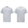 Marca de Moda Americana Cole Buxton Camiseta Minimalista con Logo de Letras y Eslogan Estampado High Street Manga Corta Top Holgado