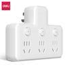 LU5002 Adaptador Deli Enchufe Poroso Adaptador de Reino Unido a País Adaptador de Viaje Multipaís