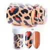 FullBeauty Arte de Uñas Fuente Transfronteriza 4 Botellas Papel de Uña Leopardo Sexy Estrella Calcomanía de Transferencia de Moda