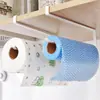 Armário quadrado porta-papel higiênico multifuncional porta-lenços de parede sem furos prateleira de pendurar para cozinha prateleira de armazenamento de ferro