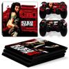 Venda Direta da Fábrica Adesivos Ps4Pro Filme de Desenho Acabamento Fosco Sem Resíduo de Cola Suporta Dropshipping Red Dead Redemption Modelo Apex