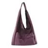 Bolsa de Lona Casual de Moda Estilo Japonés para Mujer 2026 Nueva Tendencia Versátil Gran Capacidad Bolsa de Hombro para Viajes