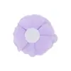 Flor de gasa hecha a mano de 6 cm, cosida a mano, con perlas y diamantes de imitación, para hacer tú mismo, para decorar zapatos y sombreros, accesorios de ropa.