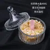 Difusor de piedra de cristal natural piedra en bruto decoración del hogar frasco de almacenamiento aromaterapia piedra mineral de cristal sal de vinagre de rosa piedra triturada