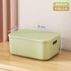 Caja de almacenamiento de escritorio, artículos diversos, bocadillos, juguetes, hogar, sala de estar, cesta rectangular para organizar, cesta de plástico, caja de almacenamiento