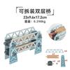 Iekool accesorios de expansión de pista de madera serie puente piezas de pista escena compatible con tren Thomas