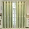 Juego de cortinas de lujo con bordado ligero y protector solar, de doble capa, para sala de estar, dormitorio y sombreado, con envío gratuito.