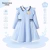 Vestido de Princesa Oso Autocrítico para Niña 2024 Nuevo Elegante Vestido de Primavera y Otoño para Niños
