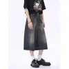 Pantalones Capri de Mezclilla Rectos Negros para Mujer, Nuevo Estilo de Verano, Tallas Grandes, Favorecedores para Figuras de Pera, Pantalones Sueltos de Pierna Ancha