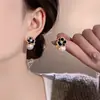 Pendientes Retro de Flores de Moda Elegantes Pendientes de Perlas Francesas Venta al por Mayor