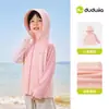 [Colección de Ropa con Protección Solar] Chaquetas de Protección Solar Dudu para Niños, Tops para Niños, Ropa de Verano con Aire Acondicionado para Bebés Niñas