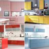 Papel tapiz autoadhesivo de pintura perlada de color sólido, material de PVC, para renovación de muebles de gabinete, pegatinas decorativas impermeables